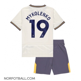 Billige Fotballdrakt Everton Vitaliy Mykolenko #19 Replika Tredjedraktsett Barn 2024-25 Kortermet (med bukser)